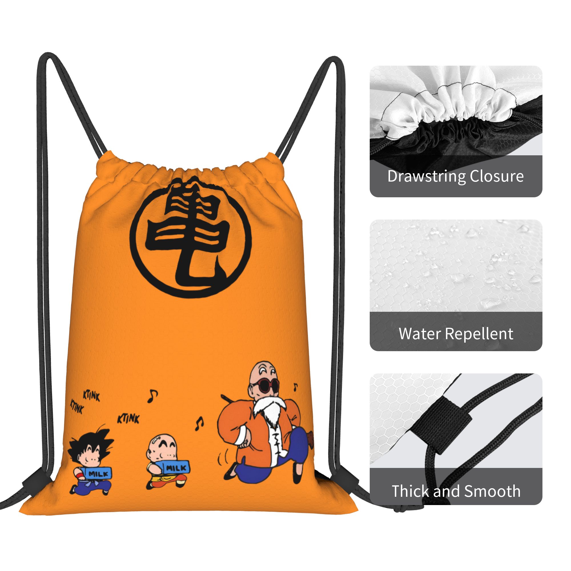 D-Dragon B-Ball Masters Roshis - Drawstring Gym Bag recension och pris