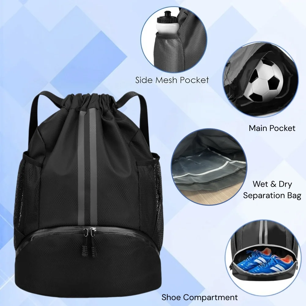 Drawstring Sports Backpack,Lig - Drawstring Gym Bag recension och pris