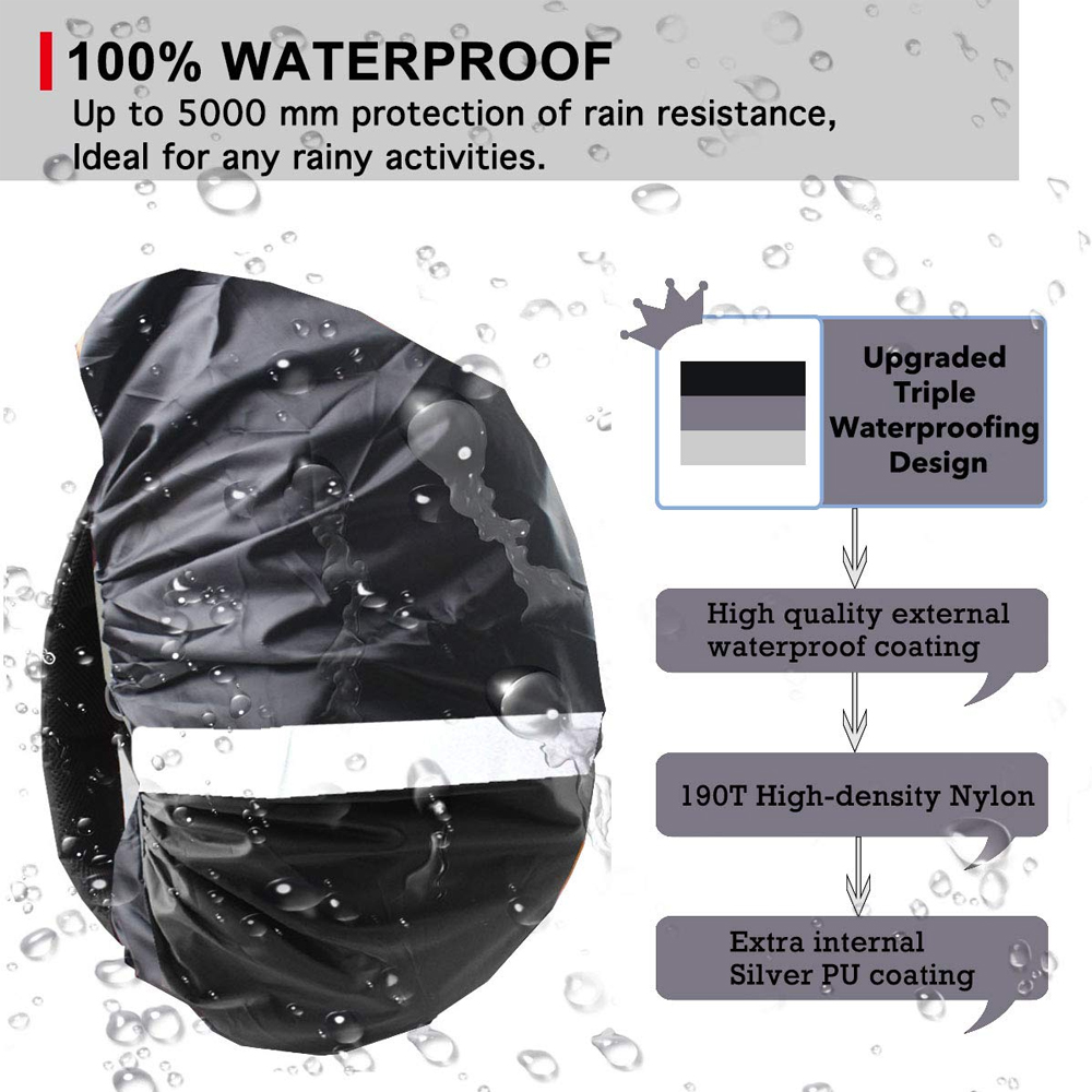 Waterproof Backpack Rain Cover - Rain Cover Backpack recension och pris