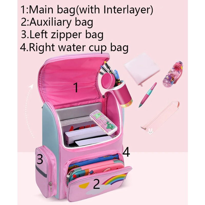 Kid Backpack for Girl Unicorn  - School Backpack Teen recension och pris