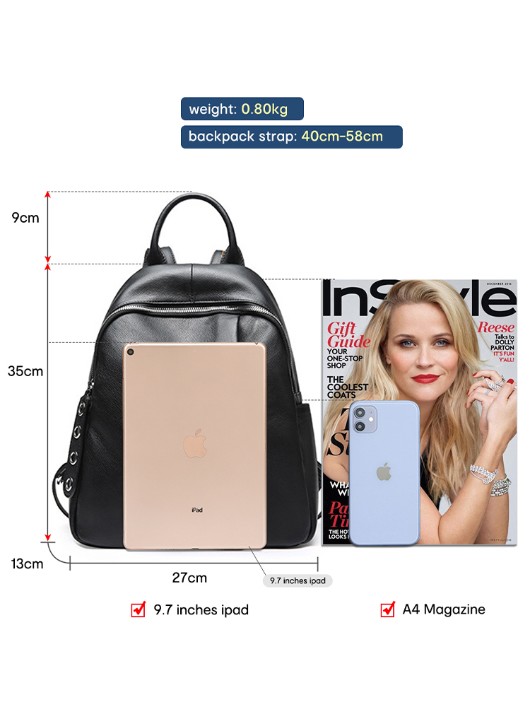 Zency Anti-theft Design Women  - Travel Backpack Anti Theft recension och pris
