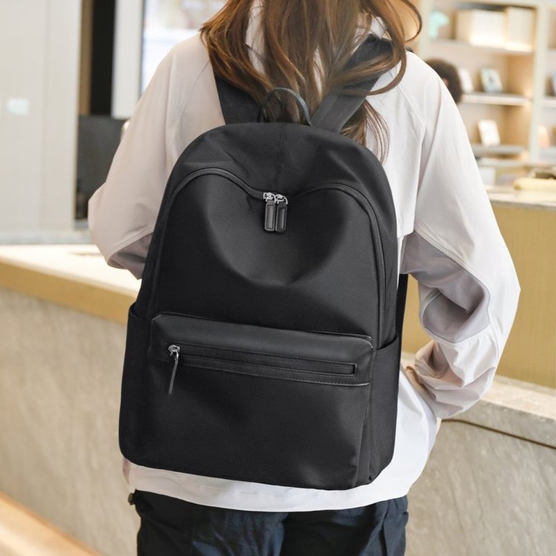 Large Capacity Black Casual Ba - Canvas Backpack Casual recension och pris