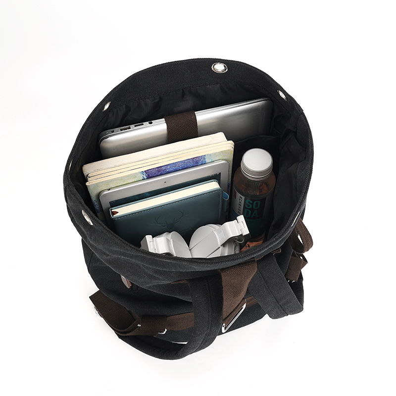 new Leisure Canvas Backpack La - Canvas Backpack Casual recension och pris