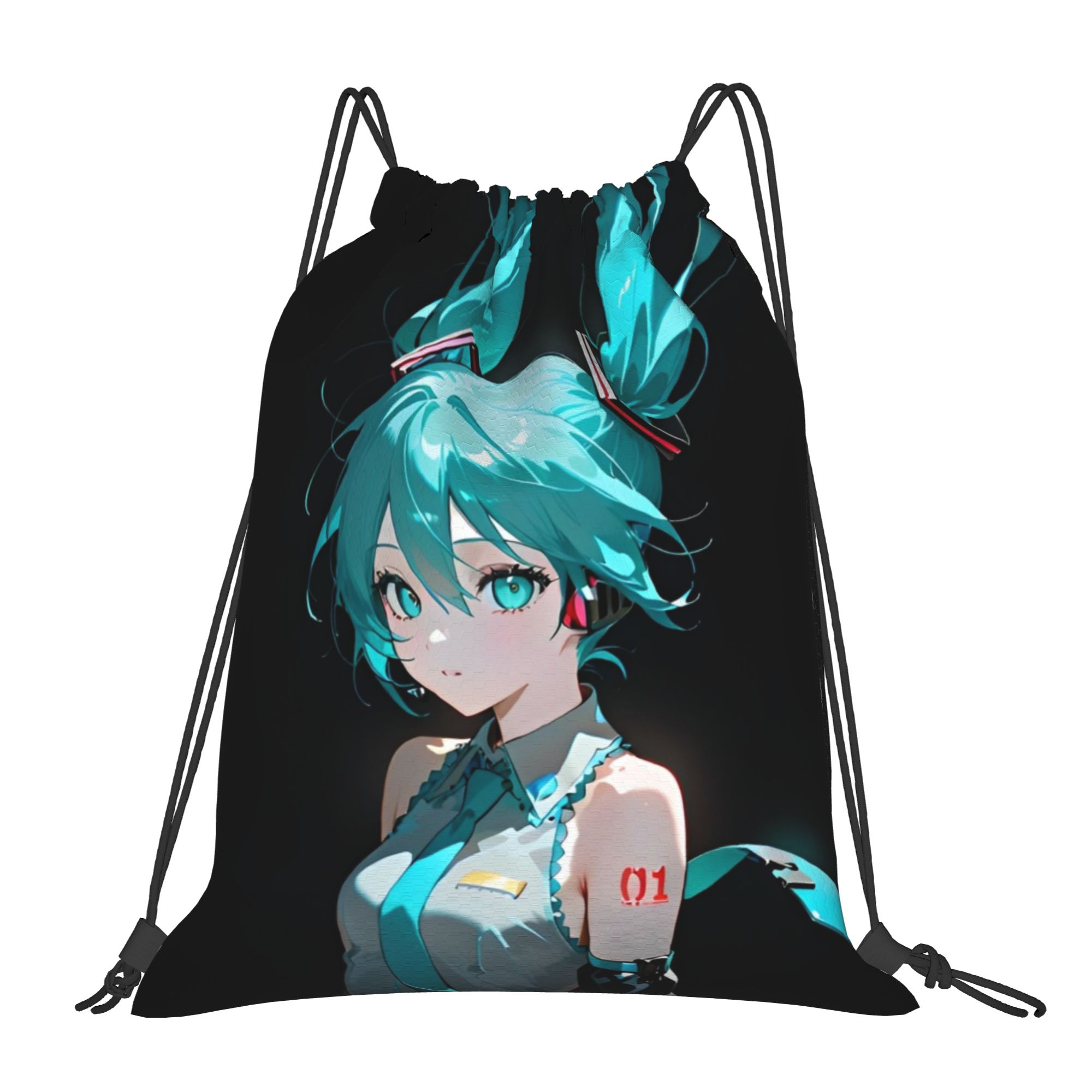 H-Hatsunes Mikus Bag Drawstrin - Drawstring Gym Bag recension och pris